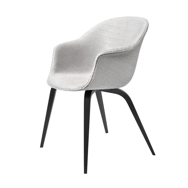 Bat dining wood base upholstered - Gubi.dk w Mesmetric