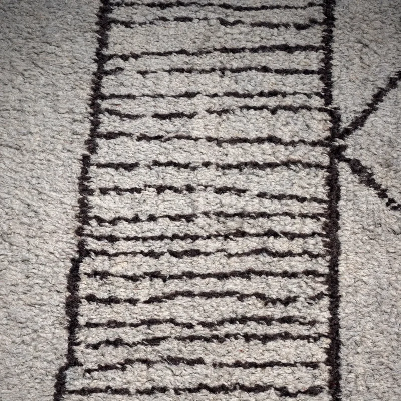 Berbere Light Grey + Dark Brown Pattern A – Baxter at Mesmetric