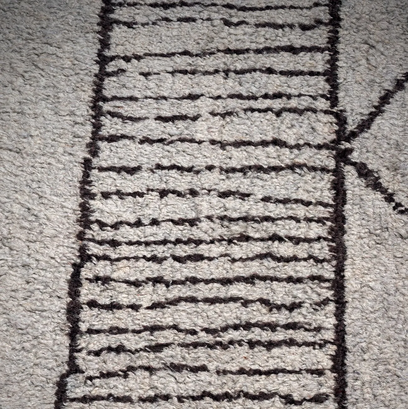 Berbere Light Grey + Dark Brown Pattern A – Baxter at Mesmetric