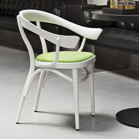 Bistrotstuhl Upholstered Seat - Gebrüder Thonet Vienna w Mesmetric