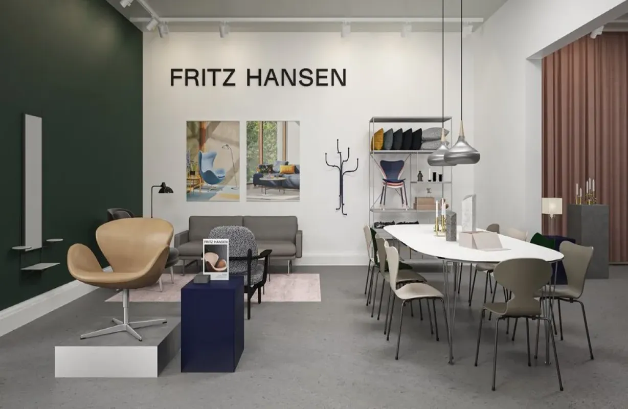 Orient™ Aluminium - Fritz Hansen w Mesmetric