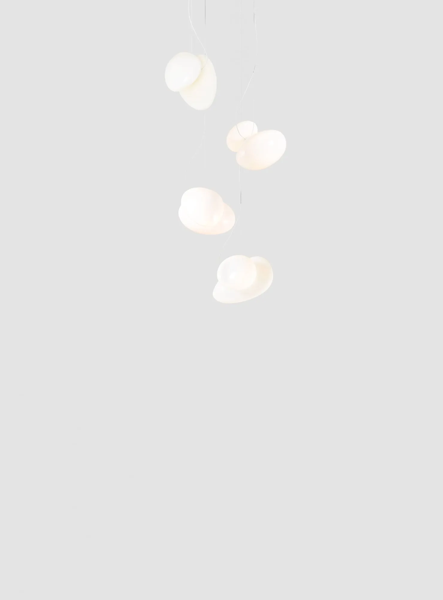 Pebble Chandelier - A-n-d w Mesmetric