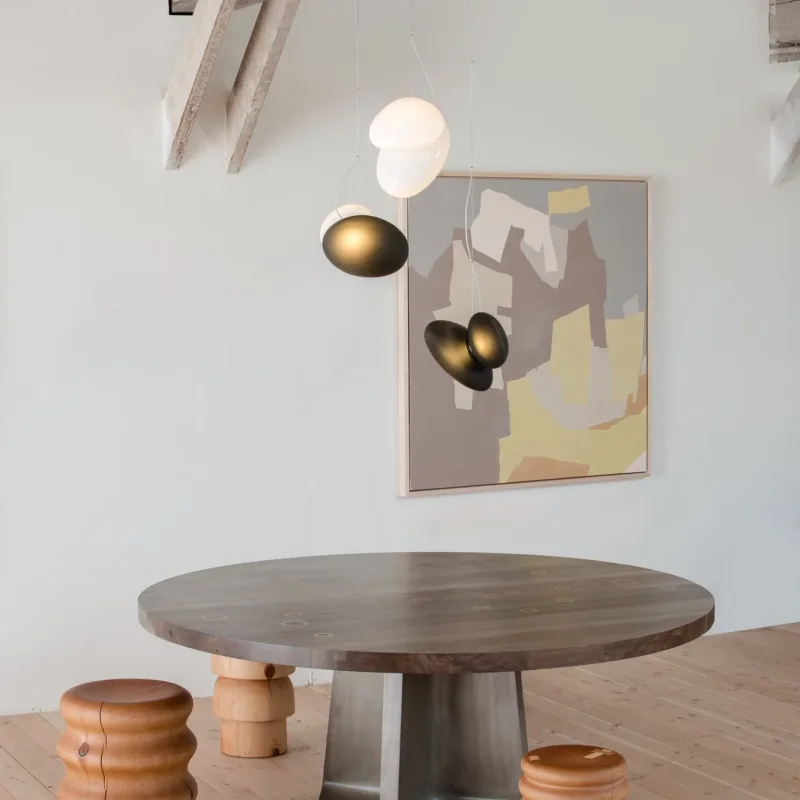 Pebble Chandelier - A-n-d w Mesmetric