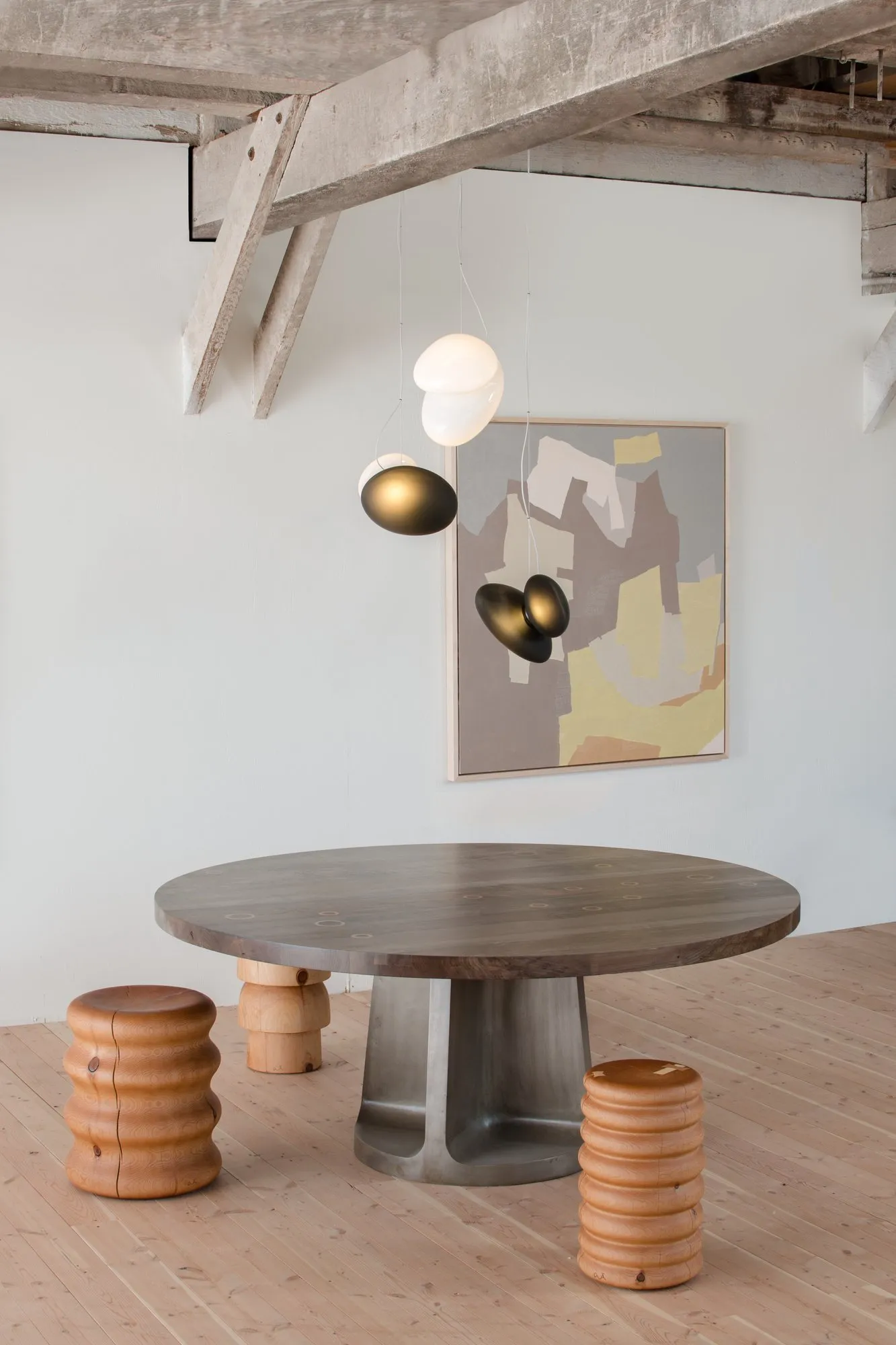 Pebble Chandelier - A-n-d w Mesmetric