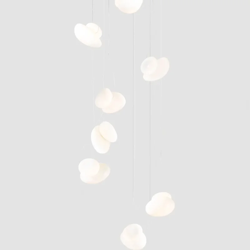Pebble Chandelier - A-n-d w Mesmetric