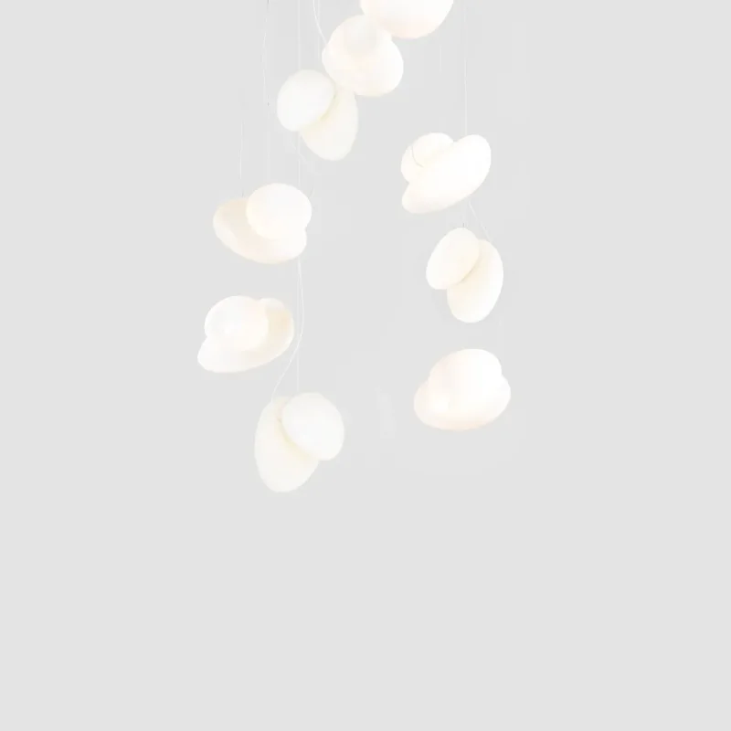 Pebble Chandelier - A-n-d w Mesmetric
