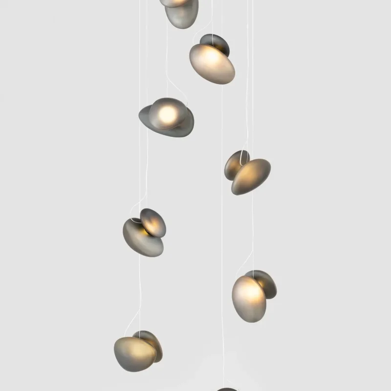 Pebble Chandelier - A-n-d w Mesmetric