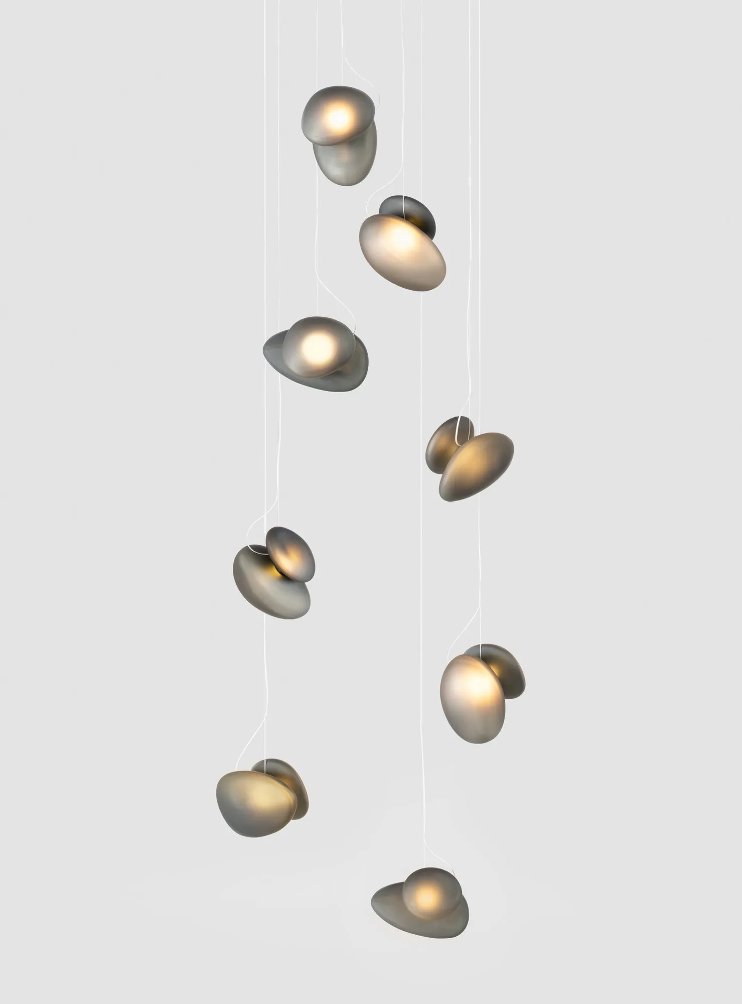 Pebble Chandelier - A-n-d w Mesmetric