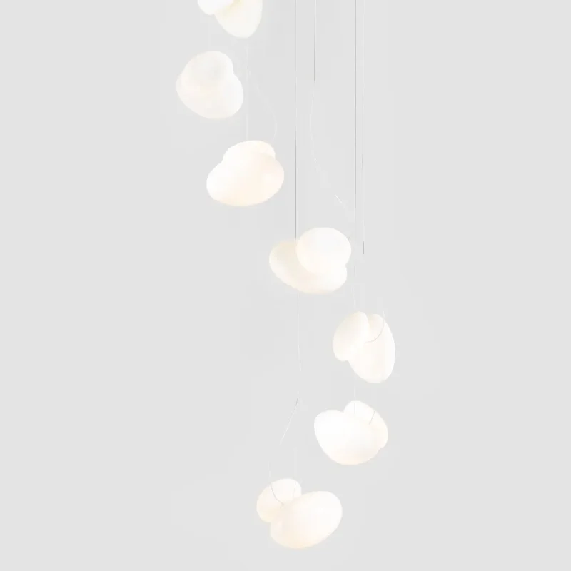 Pebble Chandelier - A-n-d w Mesmetric