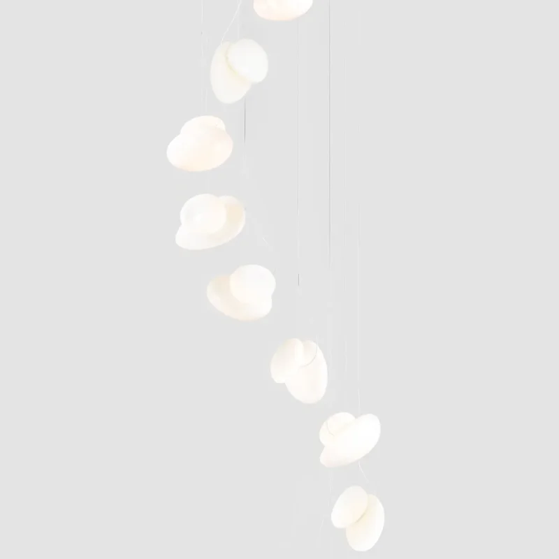 Pebble Chandelier - A-n-d w Mesmetric