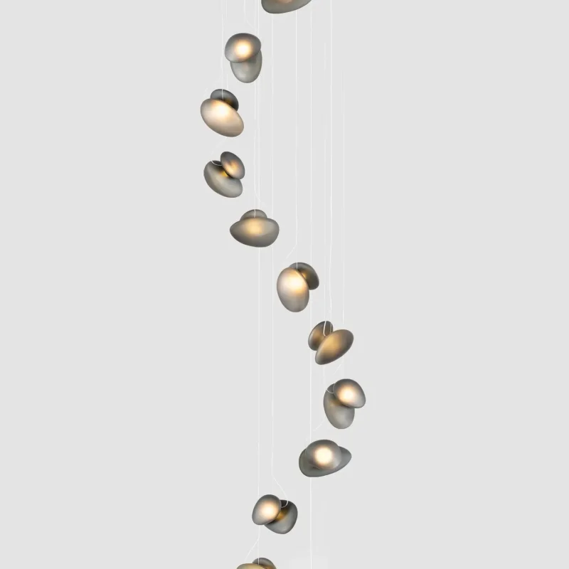 Pebble Chandelier - A-n-d w Mesmetric