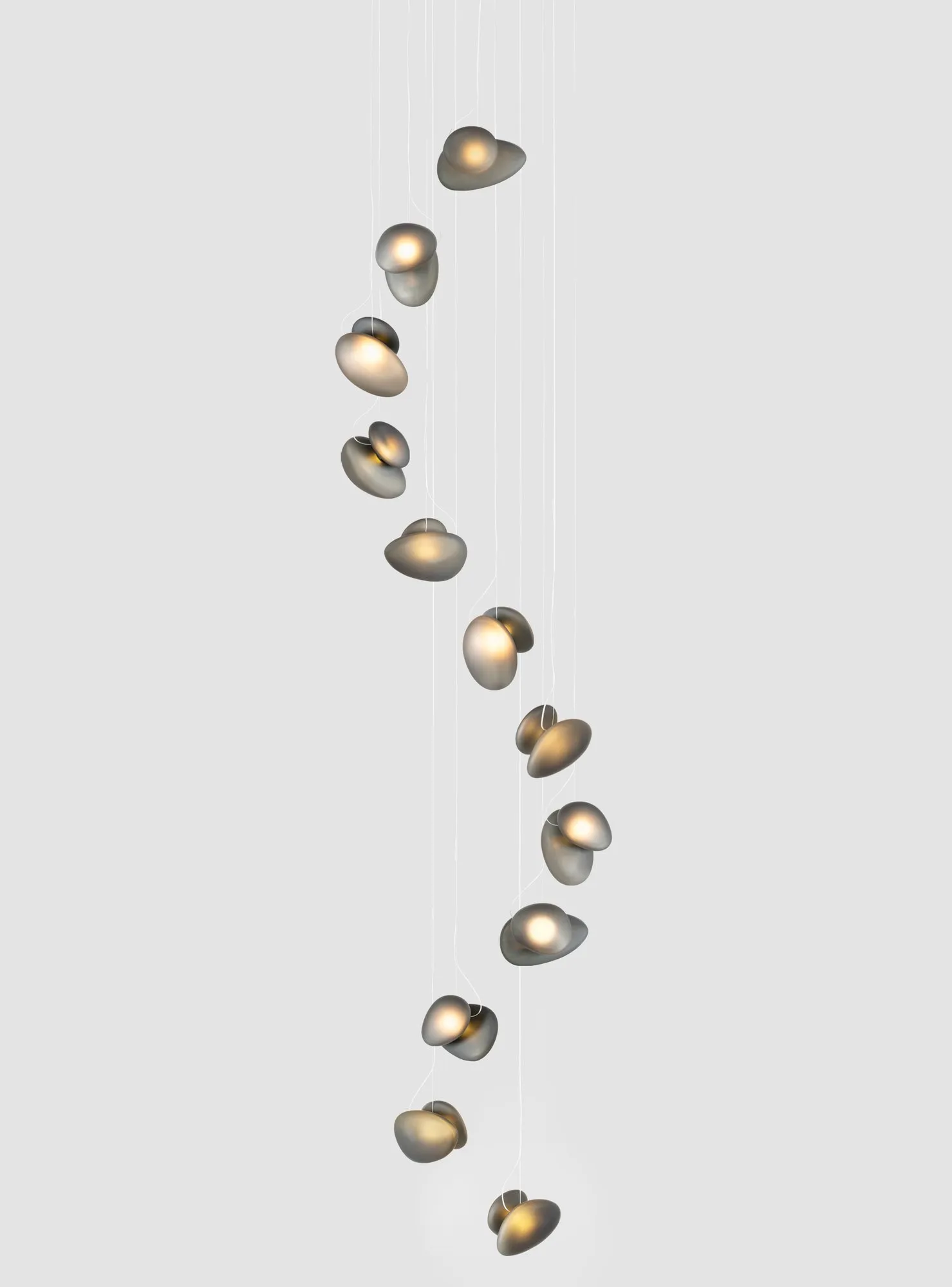 Pebble Chandelier - A-n-d w Mesmetric