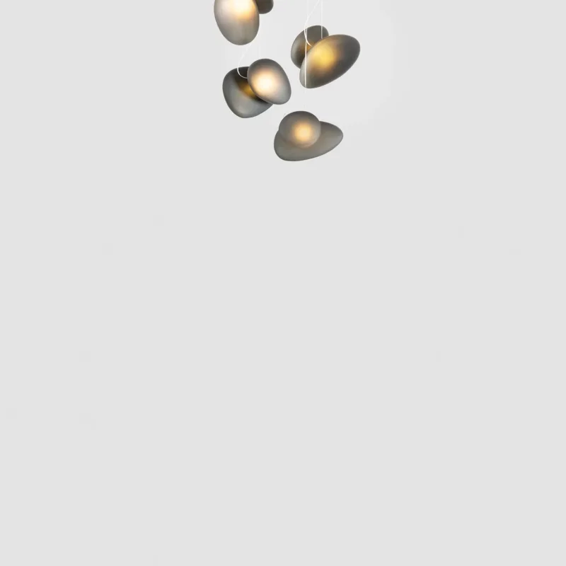 Pebble Chandelier - A-n-d w Mesmetric