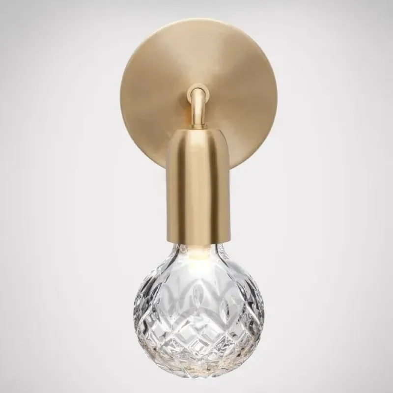 Clear Crystal Bulb Wall - Lee Broom w Mesmetric