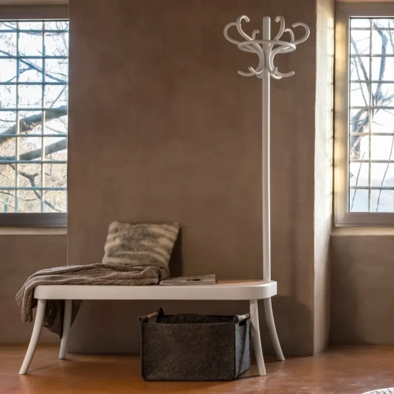 Coat Rack Bench – Gebrüder Thonet Vienna at Mesmetric