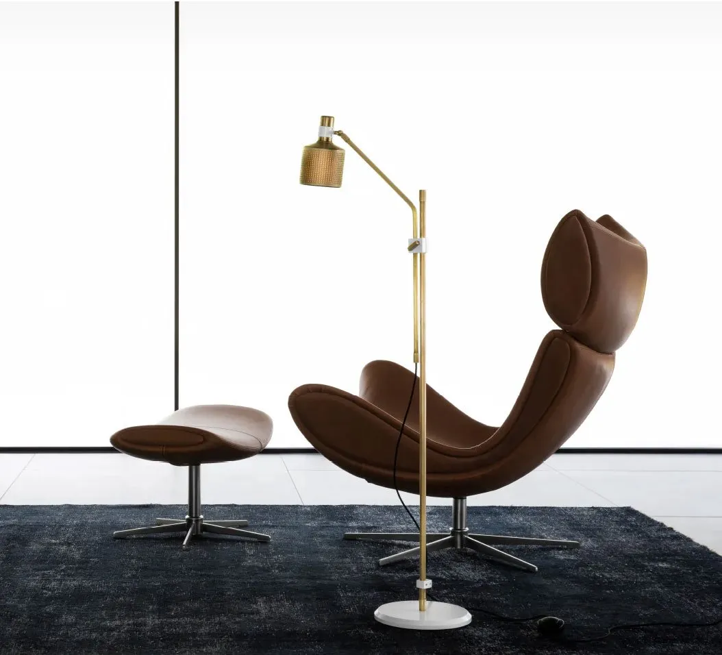 Riddle floor lamp single - Bert Frank w Mesmetric