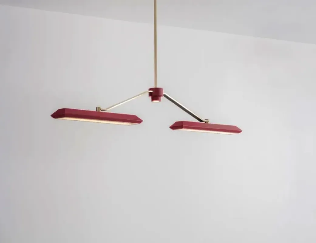 Rinato linear pendant 2 long - Bert Frank w Mesmetric