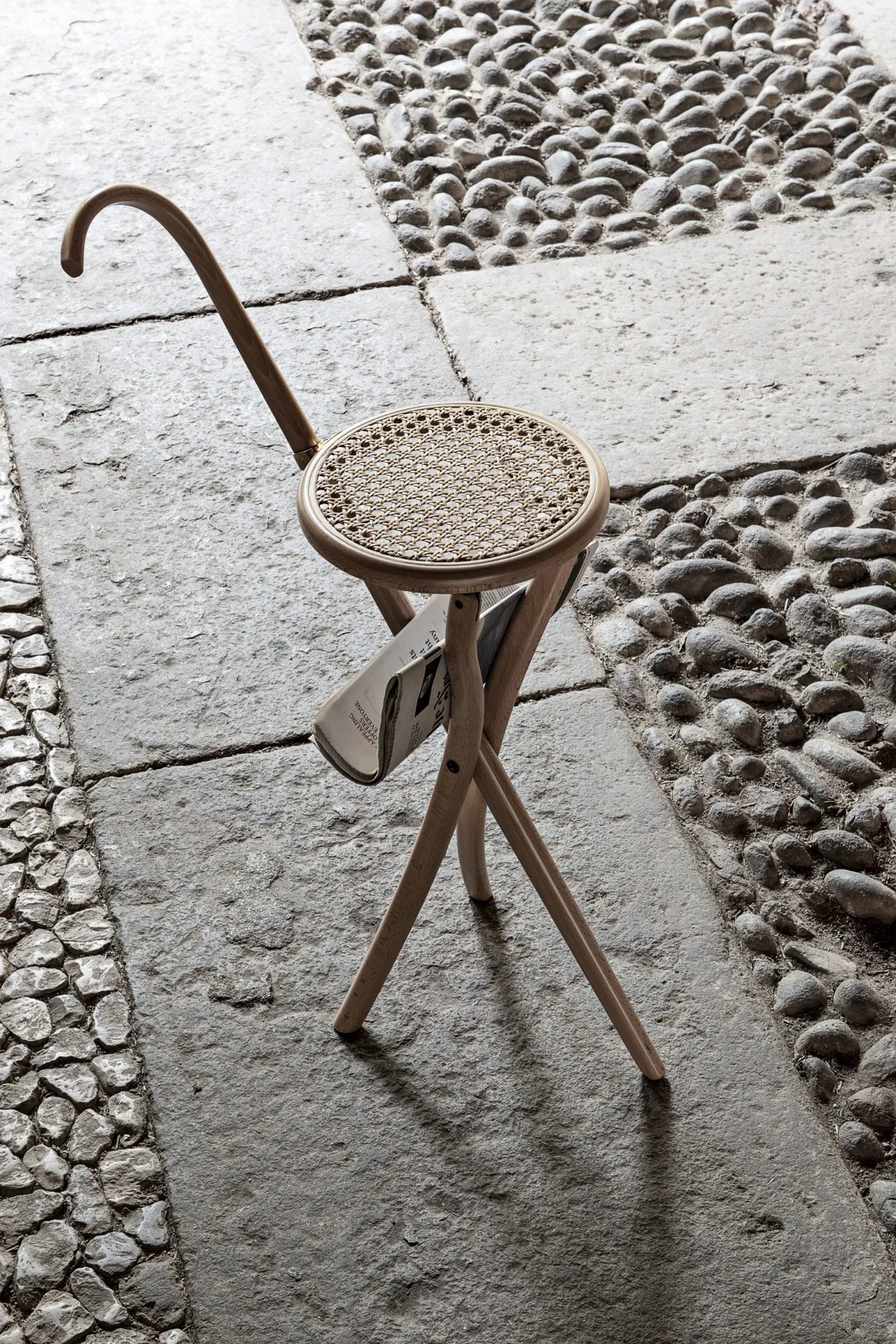 Stocksessel - Gebrüder Thonet Vienna w Mesmetric