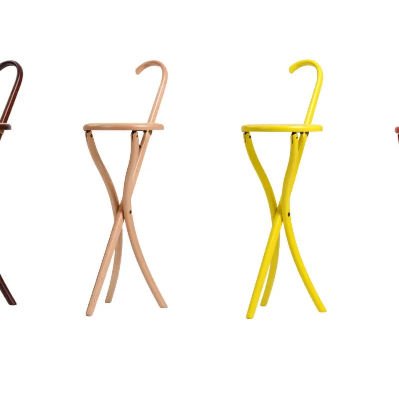Stocksessel - Gebrüder Thonet Vienna w Mesmetric