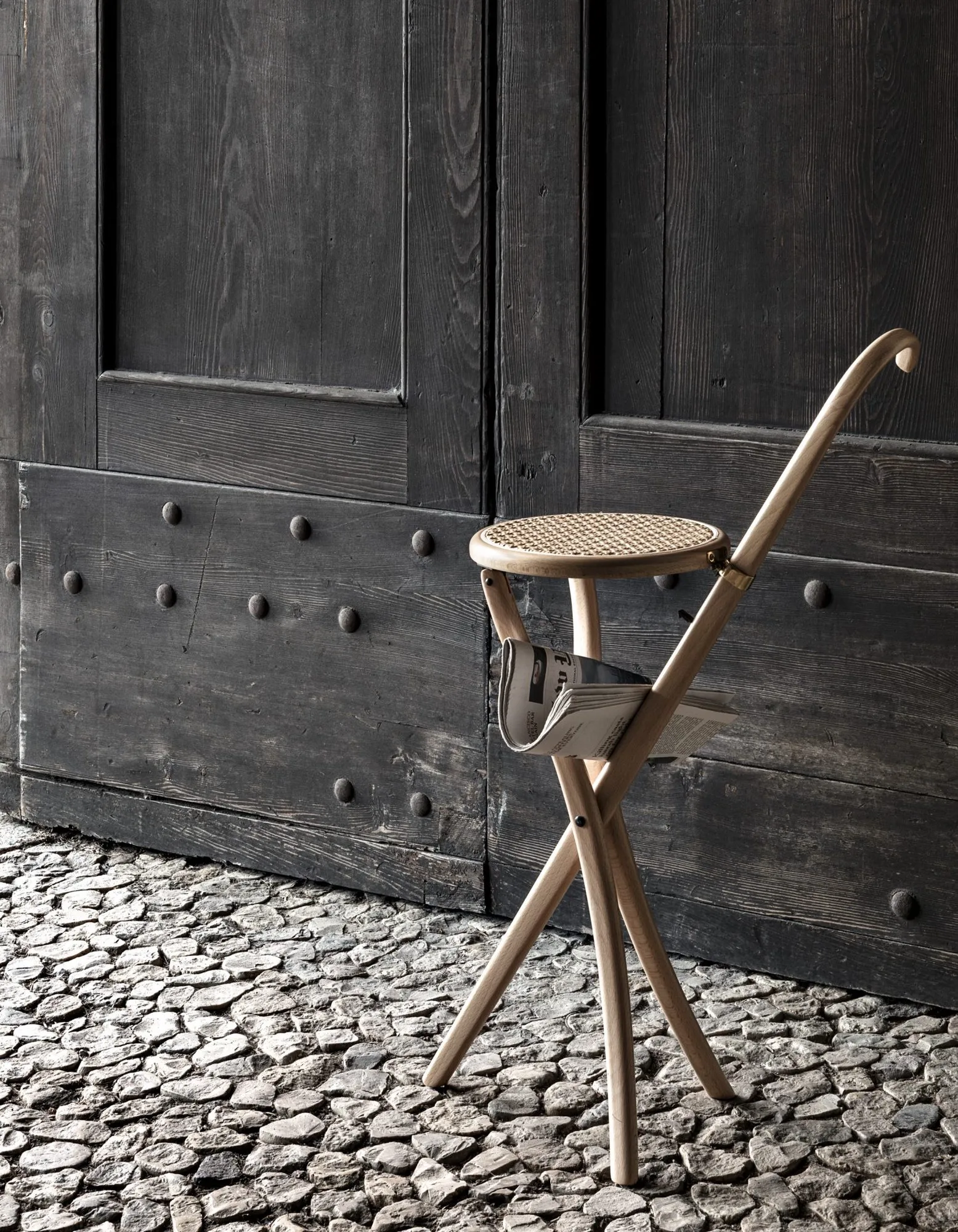Stocksessel - Gebrüder Thonet Vienna w Mesmetric