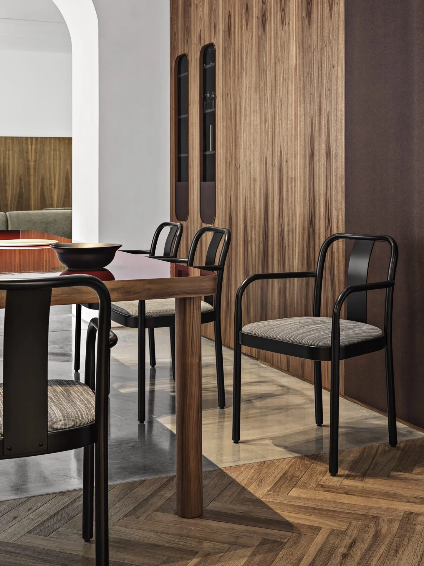 Sugiloo upholsterd - Gebrüder Thonet Vienna w Mesmetric