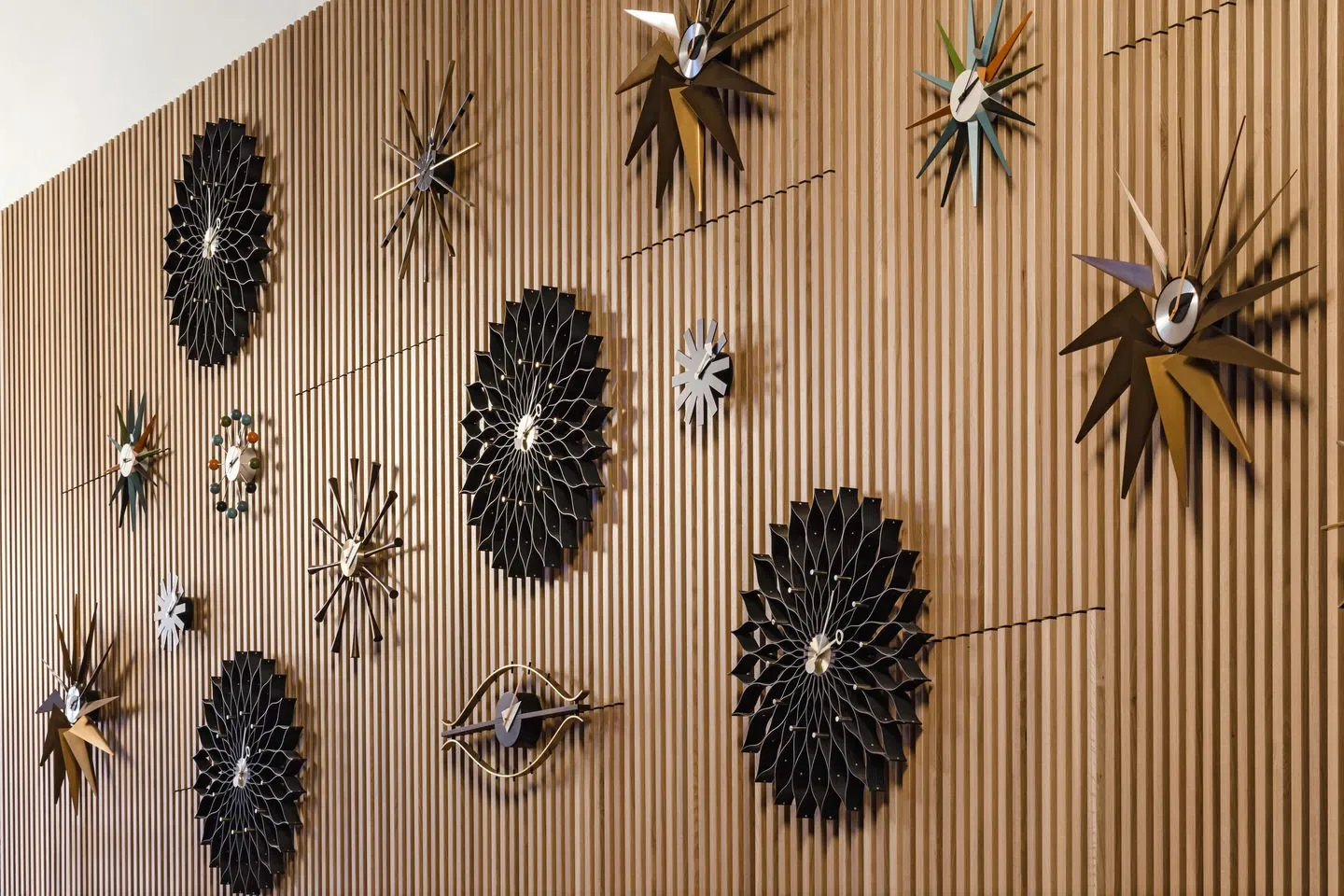 Sunburst Clock