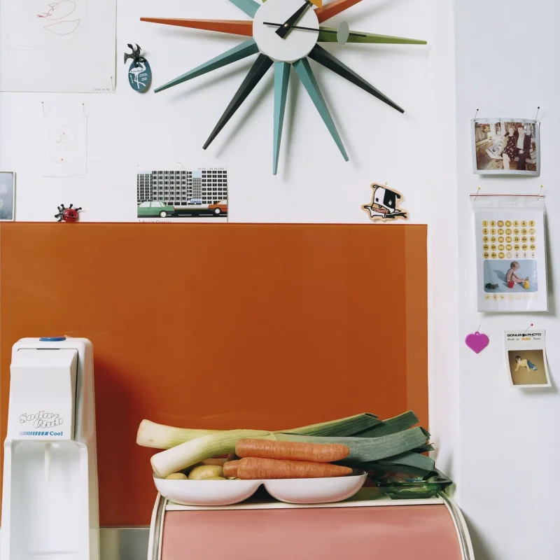Sunburst Clock