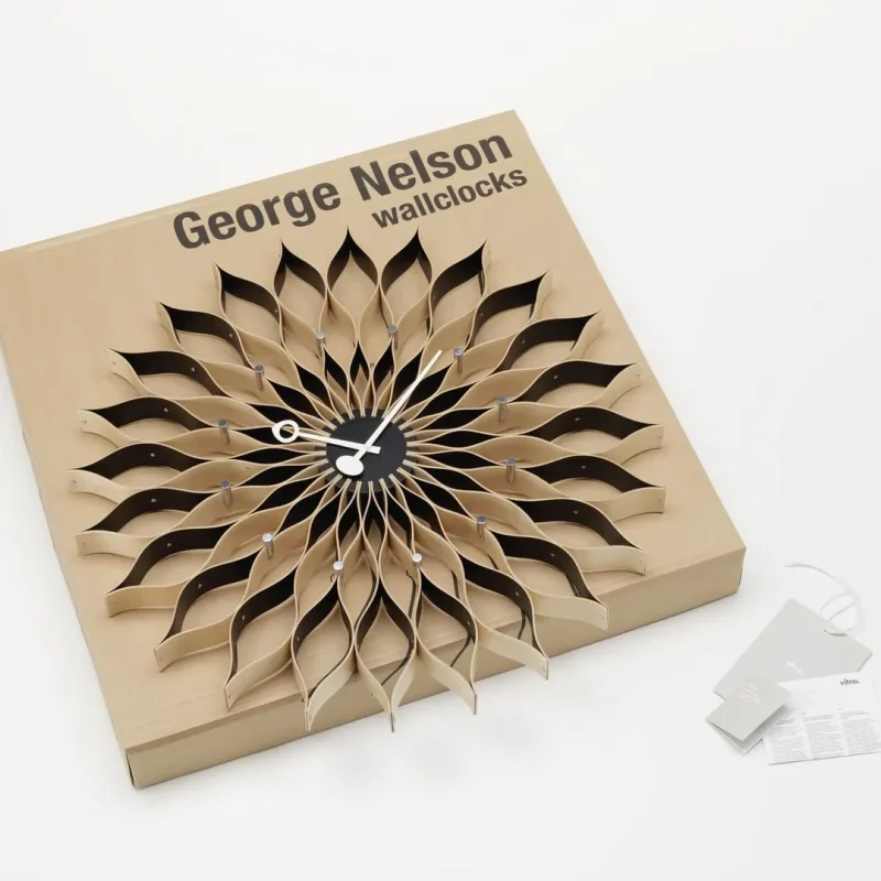 Sunflower Clock - Vitra w Mesmetric