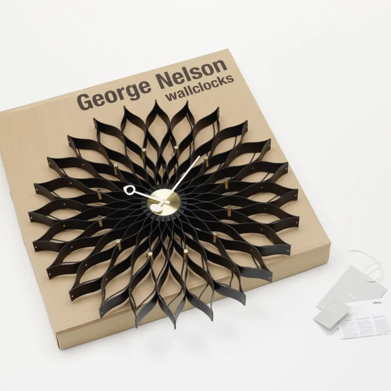 Sunflower Clock - Vitra w Mesmetric