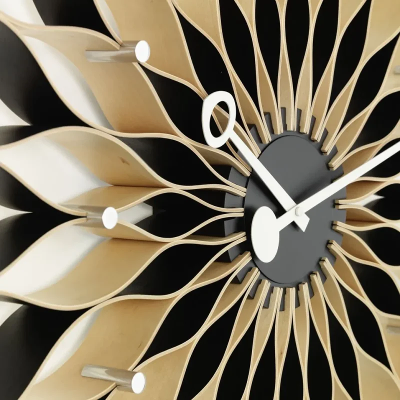 Sunflower Clock - Vitra w Mesmetric