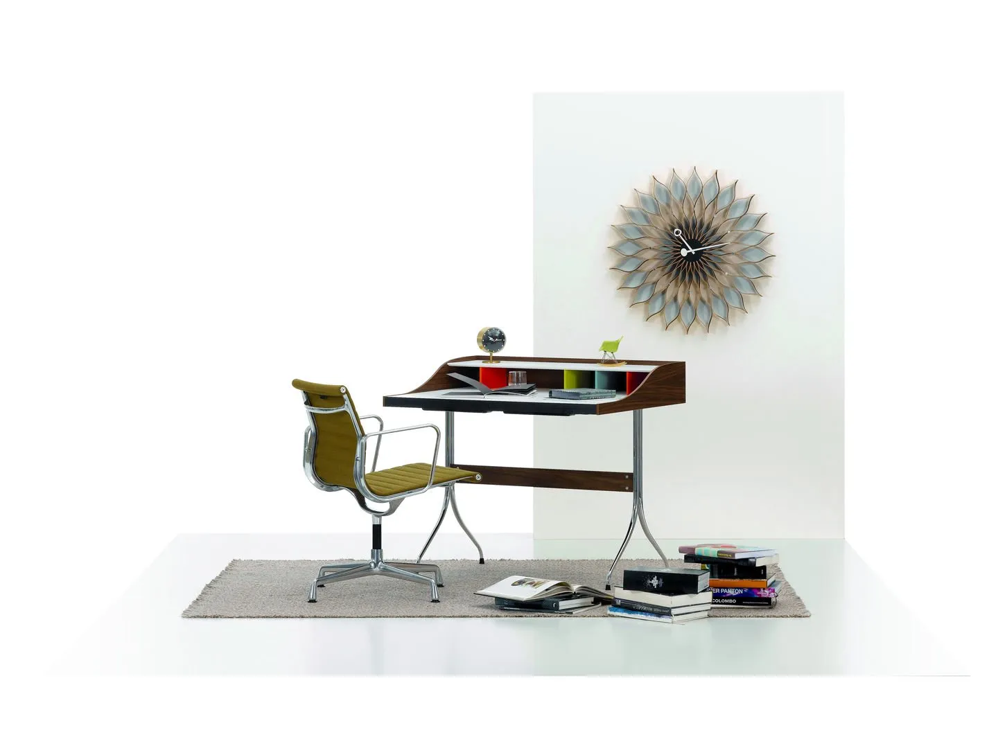 Sunflower Clock - Vitra w Mesmetric