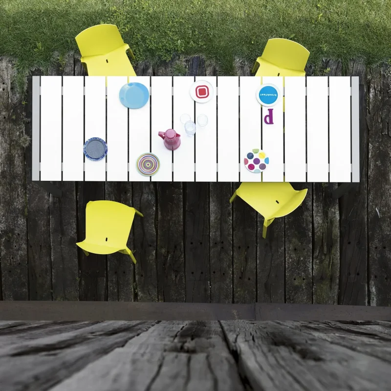 Sushi Slatted Outdoor - Kristalia w Mesmetric