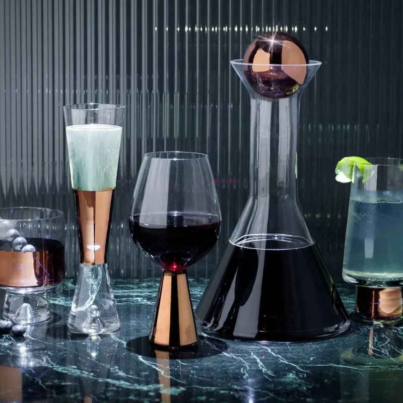 Tank High Ball Glasses - Tom Dixon w Mesmetric