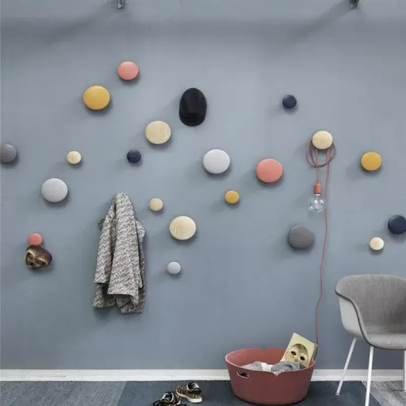 The Dots Wood Set Of Five - Muuto w Mesmetric