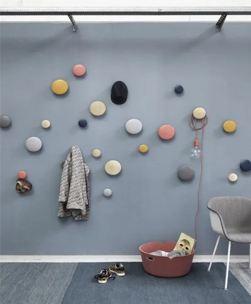 The Dots Wood Set Of Five - Muuto w Mesmetric