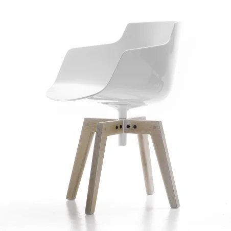 Flow Slim 4 Legs Oak