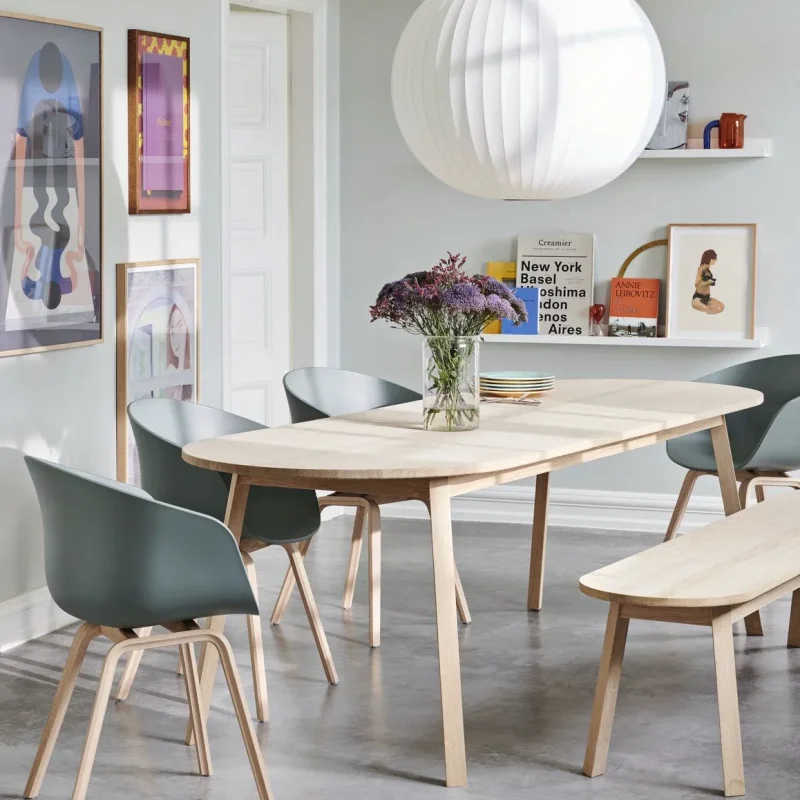 Triangle Leg Table
