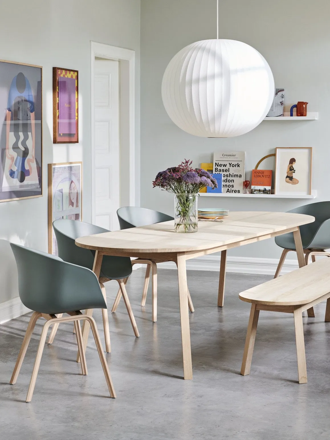 Triangle Leg Table