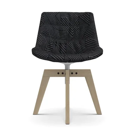 Flow Textile 4-legged Wood Base - MDF Italia w Mesmetric
