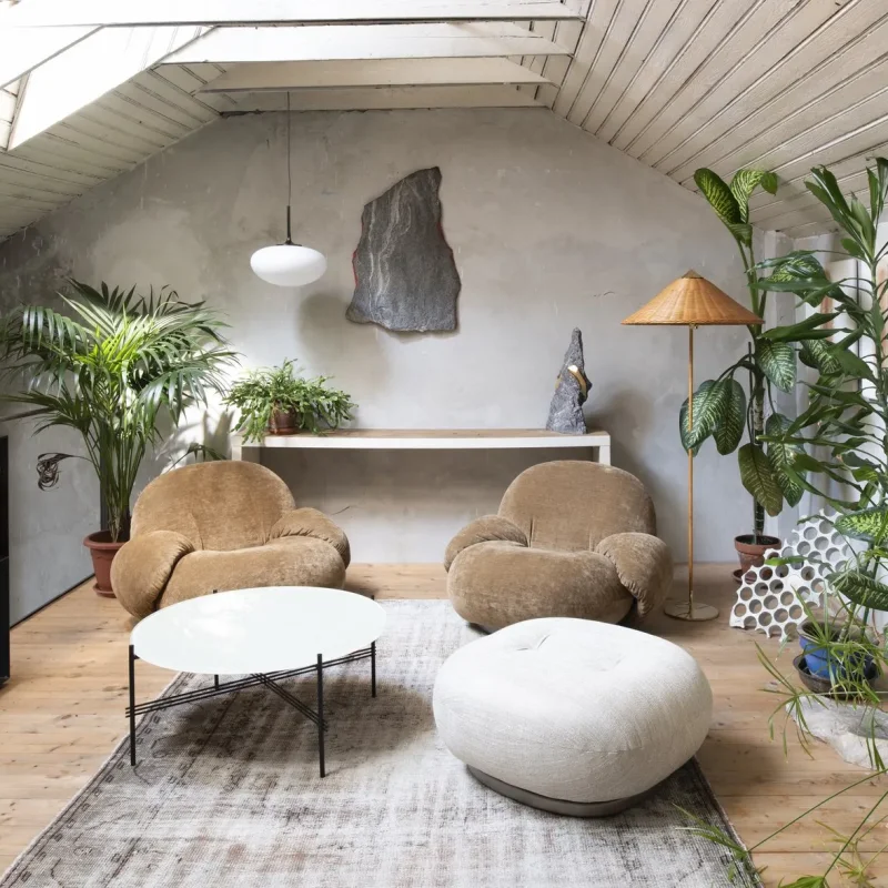 Ts coffee table round - Gubi.dk w Mesmetric