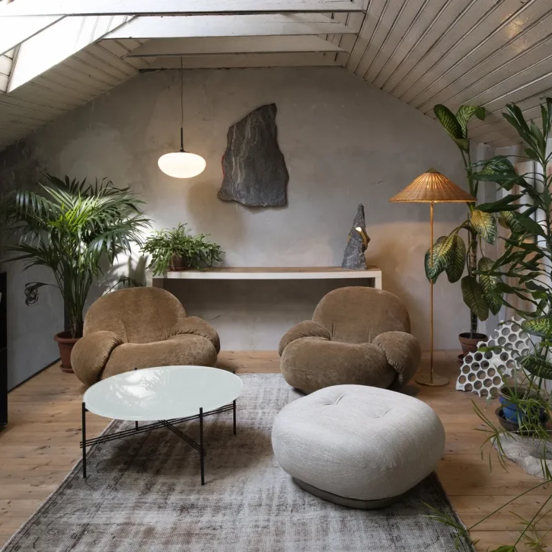 Ts coffee table round - Gubi.dk w Mesmetric