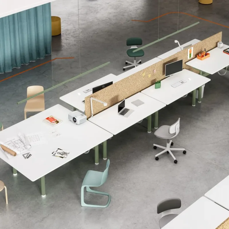 Tyde 2 Sit-Stand Cluster – Vitra at Mesmetric