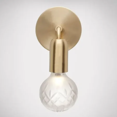 Frosted Crystal Bulb Wall