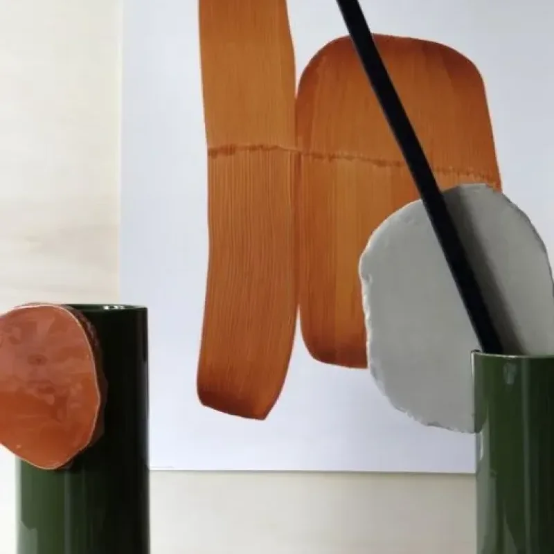 Vases Découpage, Barre