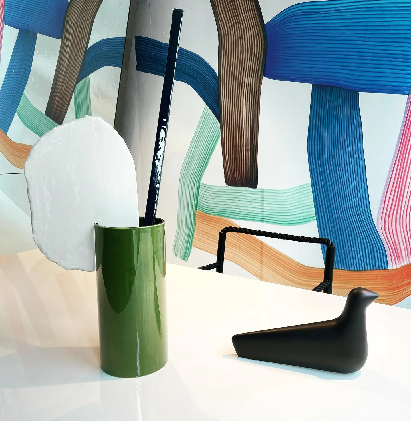 Vases Découpage, Barre