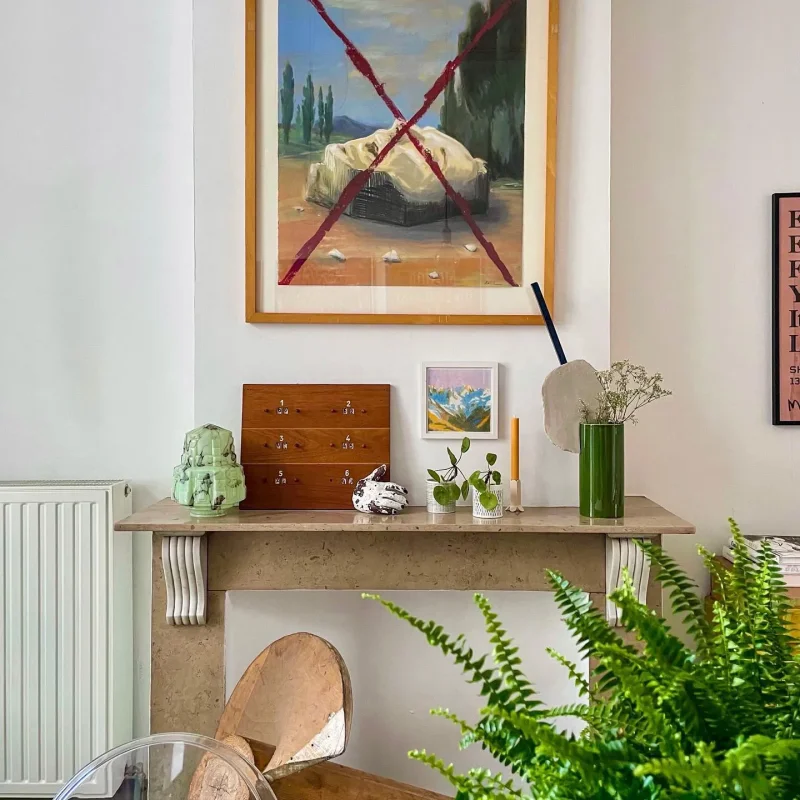 Vases Découpage, Barre
