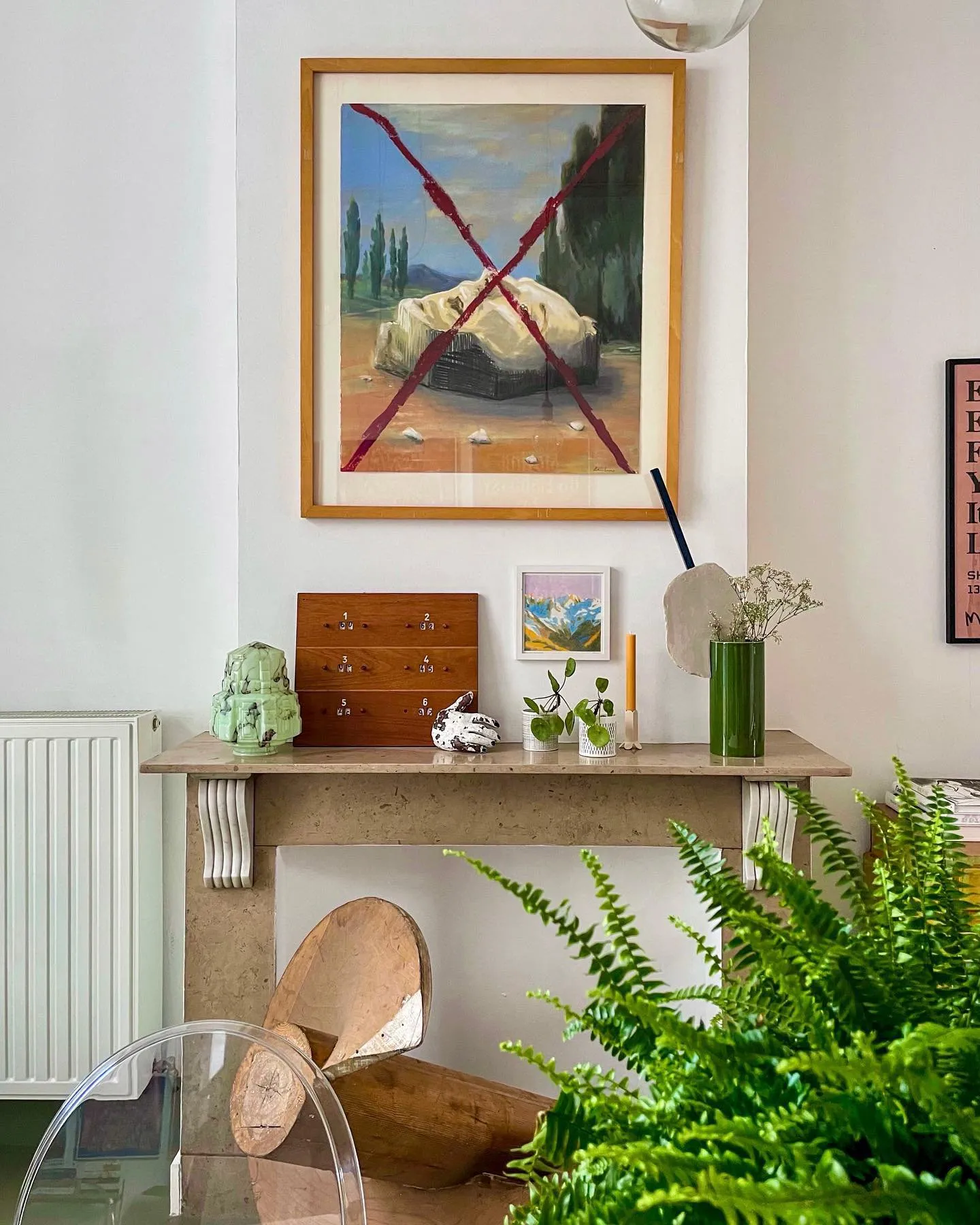 Vases Découpage, Barre