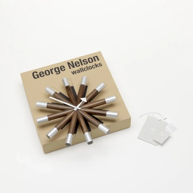 Wheel Clock - Vitra w Mesmetric