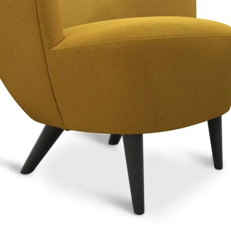 Wingback Black Legs - Tom Dixon w Mesmetric