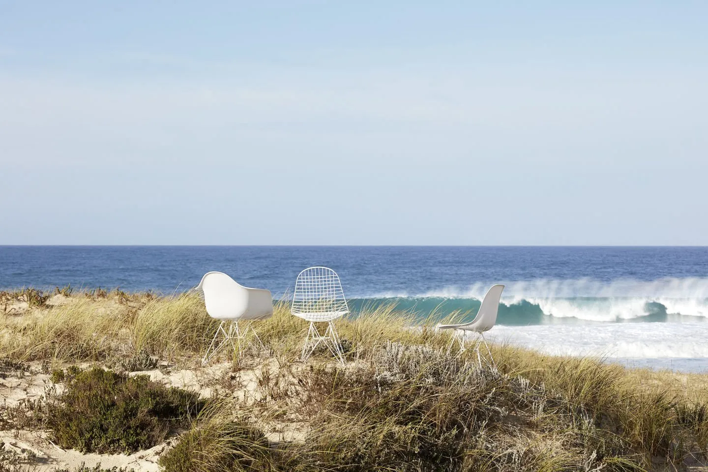 Wire Chair DKR - Vitra w Mesmetric
